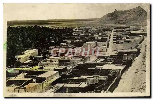 Cartes postales Laghouat Le Village Arabe Appele Chtet