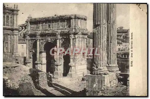 Cartes postales Roma Arco di Settimio Severo