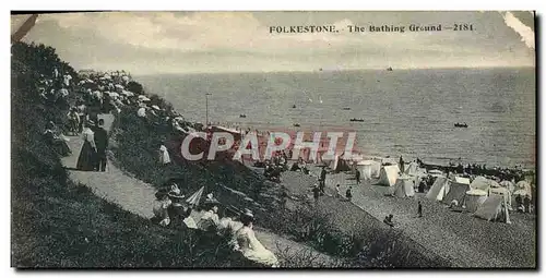 Cartes postales Folkestone The Bathing Ground