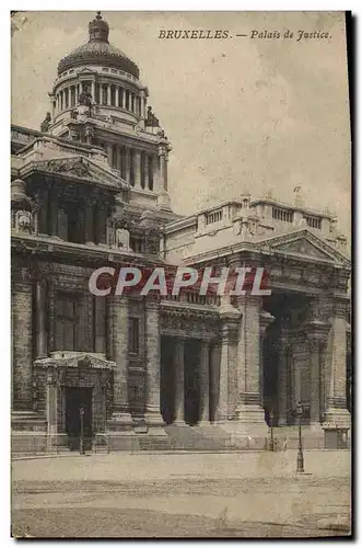 Cartes postales Bruxelles Palais de Justice