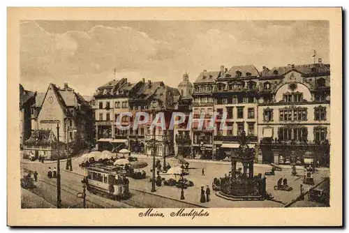 Cartes postales Mainz Markplatz