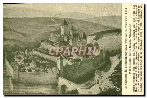 Cartes postales Le Chateau de Pres Wiesbaden