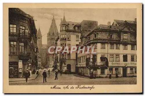 Cartes postales Mainz An Der Fischtofsrasse