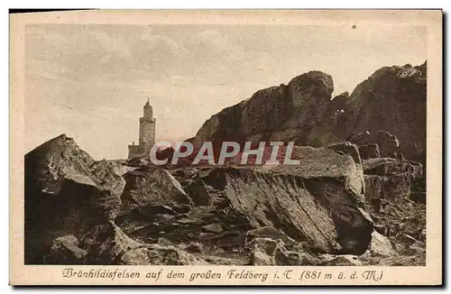 Cartes postales Brunhildisfelsen Auf dem Broben Feldberg