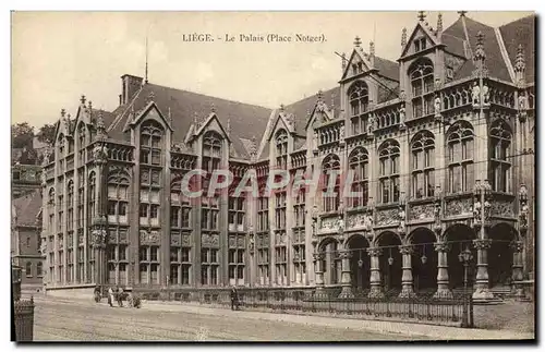 Cartes postales Liege Le Palais Palais Notger