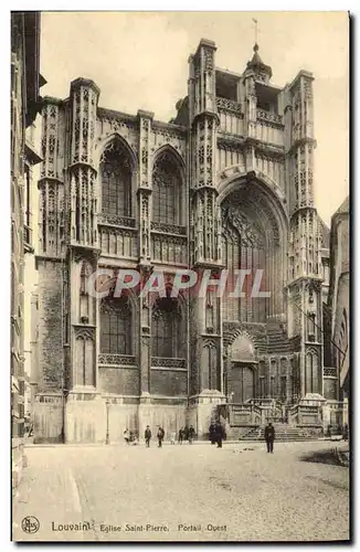 Cartes postales Louvain Eglise Saint Pierre