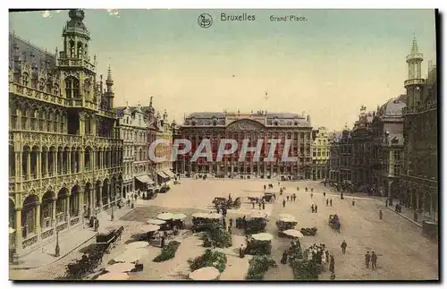 Cartes postales Bruxelles Grand Place