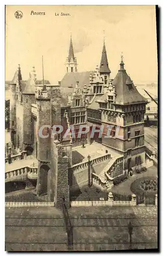 Cartes postales Anvers Le Steen