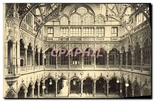 Cartes postales Anvers Interieur de la Bourse