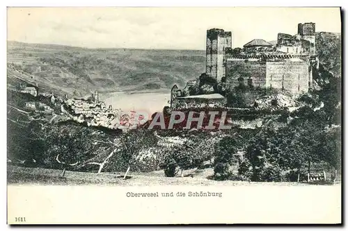 Cartes postales Oberwesel Und Die Schonburg