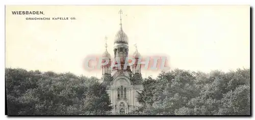 Cartes postales Wiesbaden Griechische Kapelle