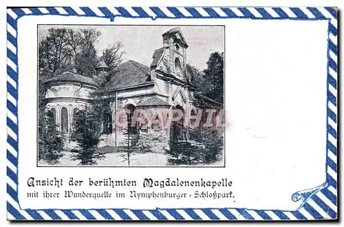 Cartes postales Ansicht Der Beruhmten Magdalenenkapelle