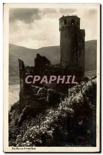 Cartes postales Die Ruine Ehrenfels