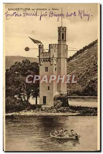 Cartes postales Mauseturm Bei Bingen A Rhein