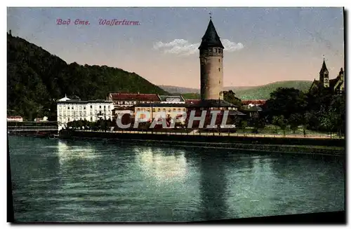 Cartes postales Bad Ems Wafferturm