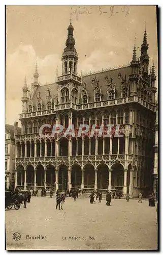 Cartes postales Bruxelles La Maison Du Roi