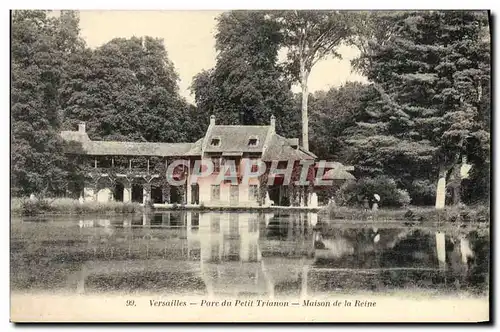 Ansichtskarte AK Versailles Parc De Petit Trianon Maison De La Reine