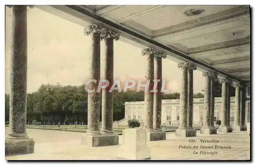 Cartes postales Versailles Palais Du Grand Trianon Le Peristyle