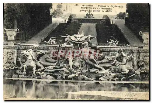 Cartes postales Versailles Bassin De Neptune et Amphitrite