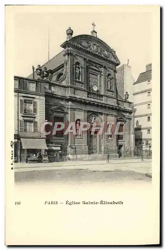 Ansichtskarte AKe Paris Eglise Sainte Elisabeth