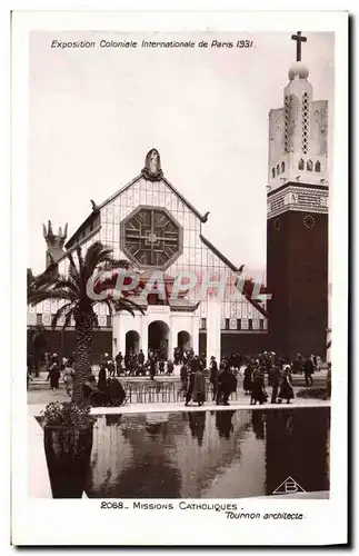 Cartes postales Exposition Coloniale Internationale De Paris 1931 Missions Catholiques