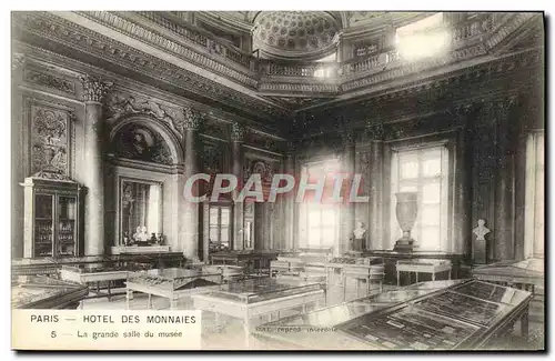 Cartes postales Paris Hotel Des Monnaies La Grande Salle Du Musee