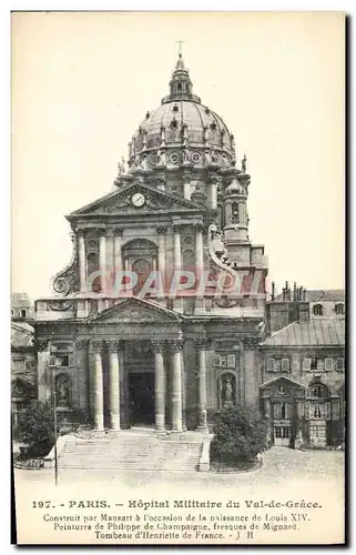 Ansichtskarte AK Paris Hopital Militaire Du Val De Grace