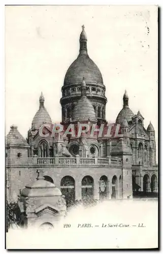 Cartes postales Paris Le Sacre Coeur