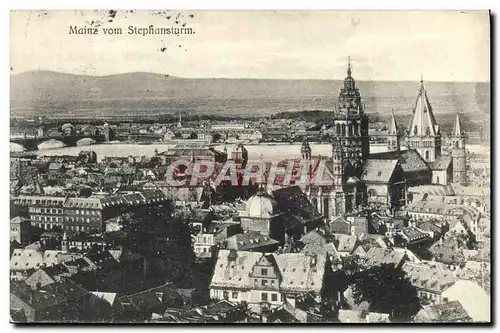 Cartes postales Mainz Vom Stephansturm