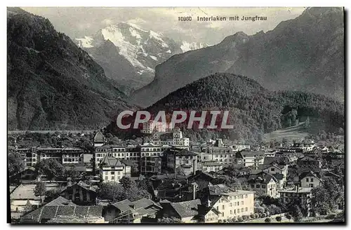 Cartes postales Interlaken Mit Jungfrau