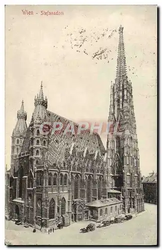 Cartes postales Wien Stefansdom