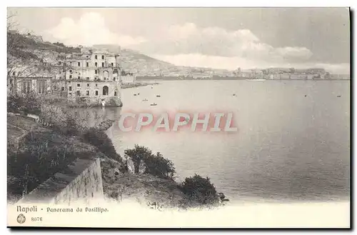 Cartes postales Napoli Panorama da Posillipo