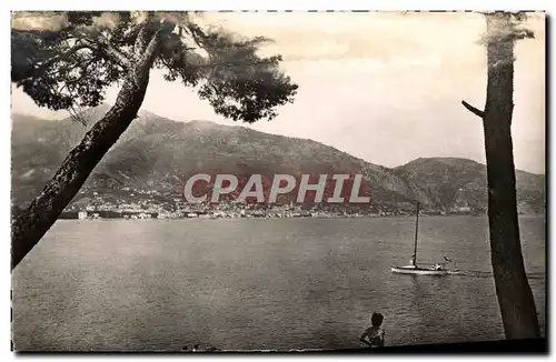 Cartes postales moderne La Cote D&#39azur Vue Prise du Cap Martin