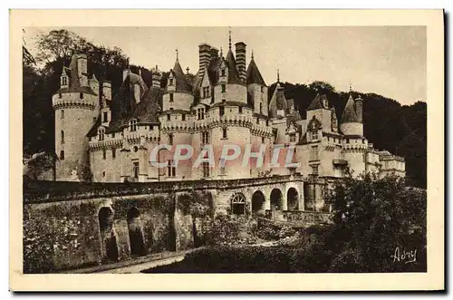 Cartes postales Les Chateaux De La Loire Chateau De Rigny Usse