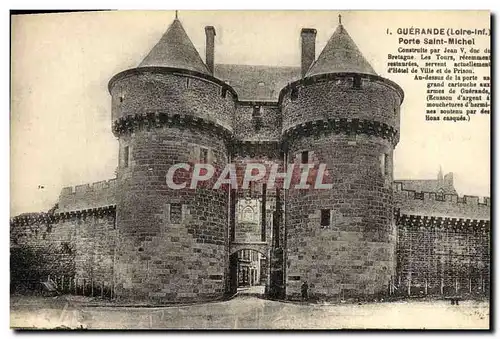 Cartes postales Guerande Porte Saint Michel