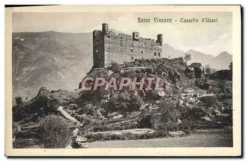 Cartes postales Saint Vincent Castello D'Ussel
