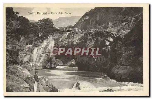 Cartes postales Saint Vincent Ponte Delle Capre