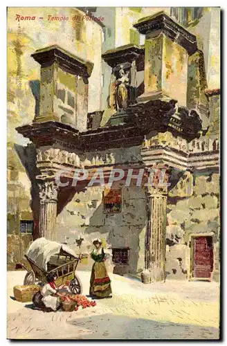 Ansichtskarte AK Roma Tempio Di Pallade