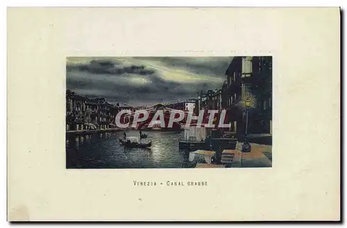 Cartes postales Venezia Canal Grande