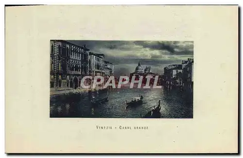 Cartes postales Venezia Canal Grande