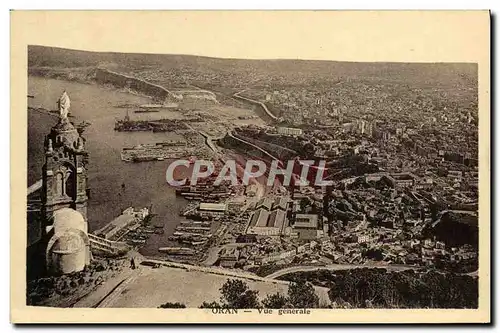 Cartes postales Oran Vue Generale