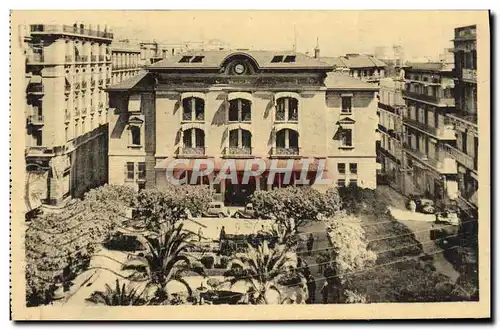 Cartes postales Oran Hotel des Postes et Place de la Basillie