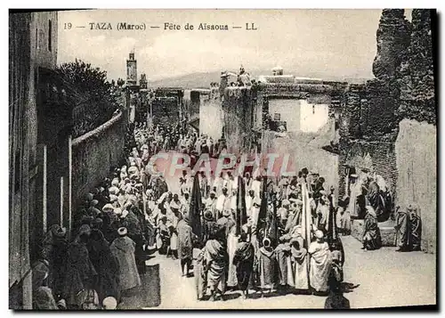 Cartes postales Taza Fete de Aisaoua