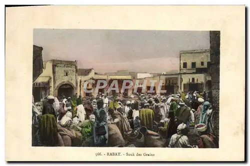 Cartes postales Rabat Souk des Grains