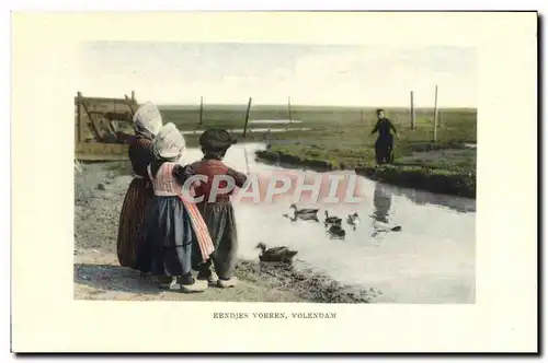 Ansichtskarte AK Voeren Volendam Enfants Folklore