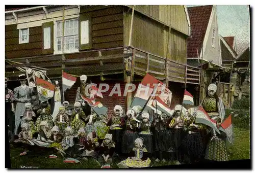 Cartes postales Marken Enfants Folklore