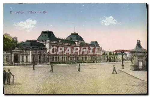 Cartes postales Bruxelles Palais du Roi
