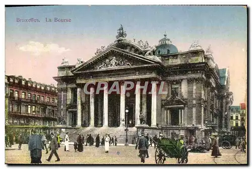 Cartes postales Bruxelles La Bourse