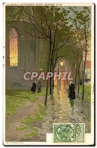 Cartes postales Nieuport Leglise