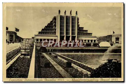 Cartes postales Bruxelles Exposition internationale 1935